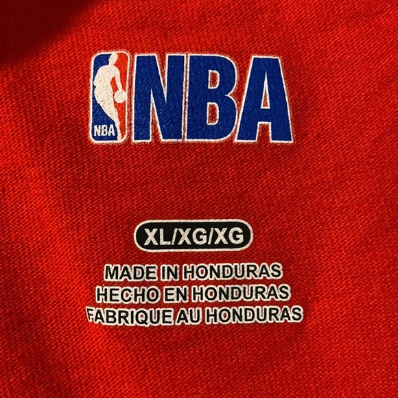 NBA Houston Rockets Red Muscle T-shirt: 4287 - Picture 5 of 5